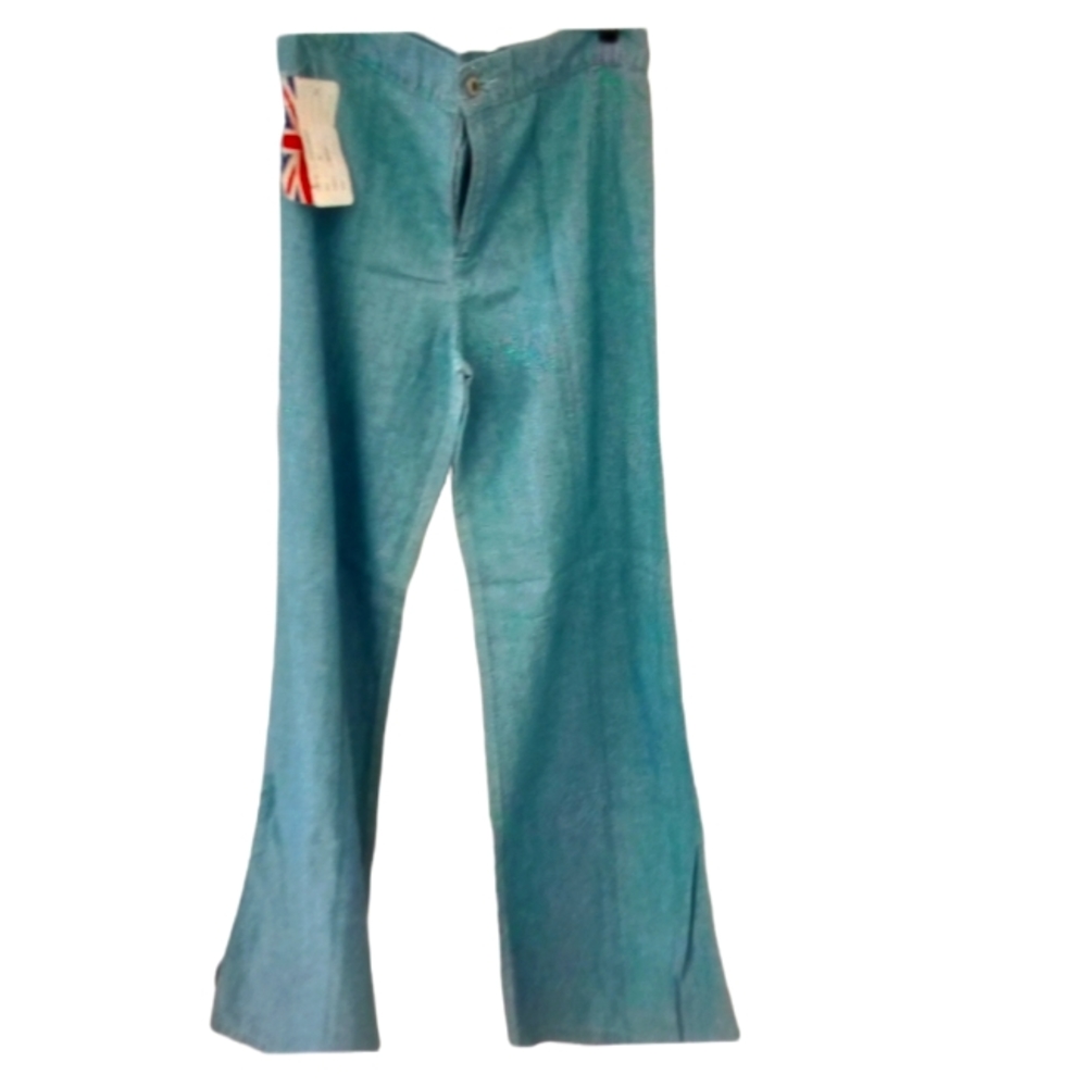 Denim Wide Leg Pants, Light Blue, Size 10, NWT